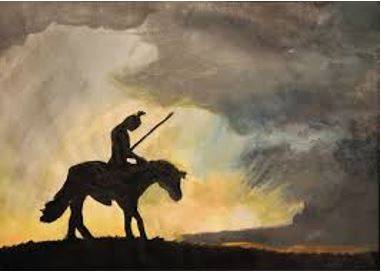 Defeated - Having been beaten in a battle or other contest.