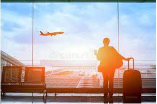 Departing - The action of leaving, especially to start a journey.