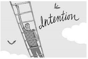 Intended - An aim or plan.