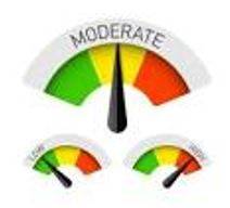 Moderation - Make or become less extreme, intense, rigorous, or violent.