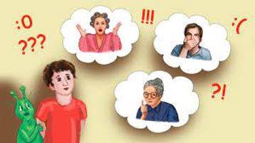 Expressed - To show something such as a feeling or an opinion by words or actions
