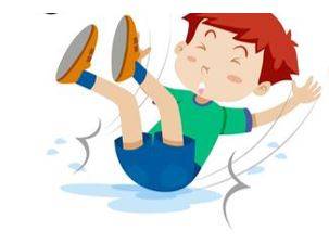 Tumbled - Having fallen or collapsed.