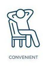 Convenience - The quality of being easy, useful or suit able for somebody.