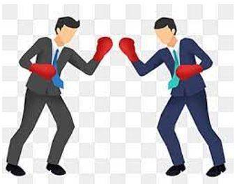 Confrontation - Come face to face with (someone) with hostile or argumentative intent.