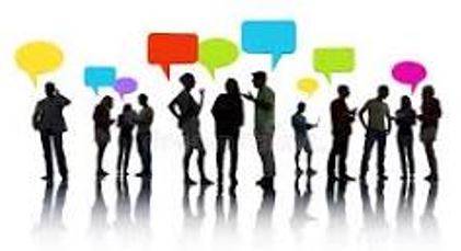 Interacting - Act in such a way as to have an effect on each other.