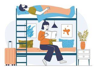 Accommodate - To provide someone with a place to stay or to fit in with the needs or wishes of others.