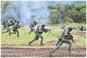 Invasion - An instance of invading a country or region with an armed force.