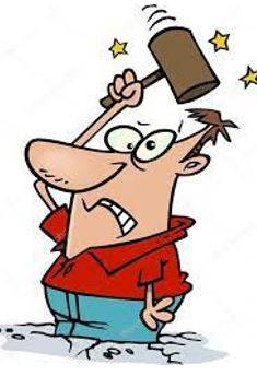 Inflicting - To force somebody to have something unpleasant or something that he/she does not want.