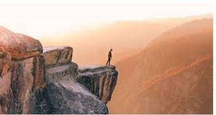 Venture - Undertake a risky or daring journey or course of action.