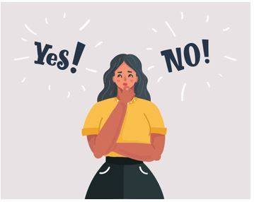Hesitation - To pause before you do or say something, often because you are uncertain or nervous about it.