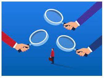 Scrutiny - Critical observation or examination.