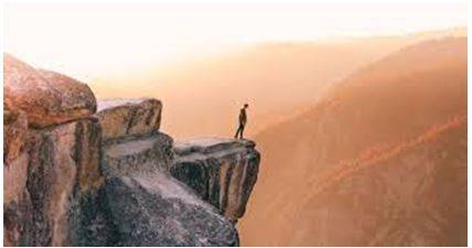 Venture - Undertake a risky or daring journey or course of action.