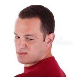 Contempt - The feeling that a person or a thing is worthless or beneath consideration.