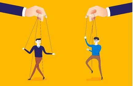 Manipulation - To control something or someone to your advantage, often unfairly or dishonestly.