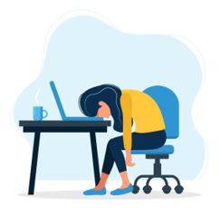 Exhaustive - Extremely tired.