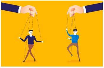 Manipulation - To control something or someone to your advantage, often unfairly or dishonestly.