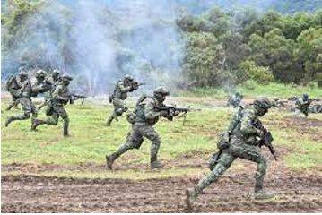 Invasion - An instance of invading a country or region with an armed force.