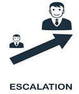 Escalation - A rapid increase.
