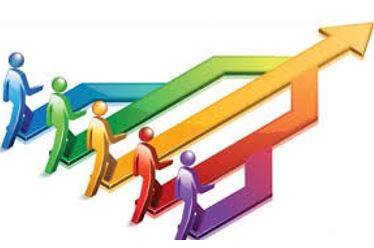 Aligned - To get or fall into line.