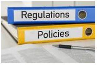 Regulate - A rule or directive made and maintained by an authority.