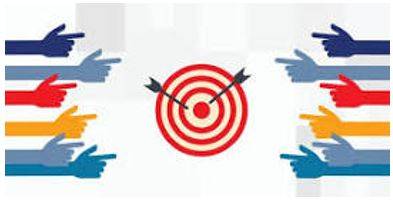 Oriented - Directed towards or interested in something.