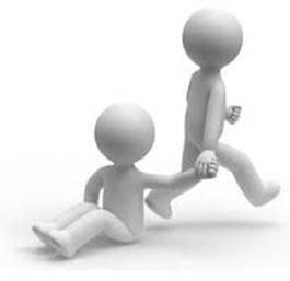 Dragged - Pull (someone or something) along forcefully, roughly, or with difficulty.