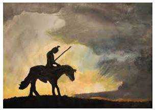 Defeat - Having been beaten in a battle or other contest.