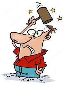 Inflicted - To force somebody to have something unpleasant or something that he/she does not want