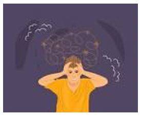 Agitation - Make (someone) troubled or nervous.