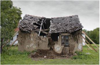 Ruined - Destroyed or severely damaged, especially to the point of being beyond repair or recovery.