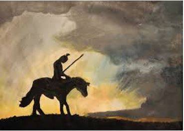 Defeated - Having been beaten in a battle or other contest.