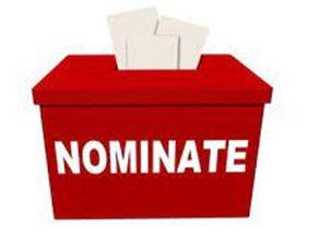Nominated - Propose or formally enter as a candidate for election or for an honour or award.