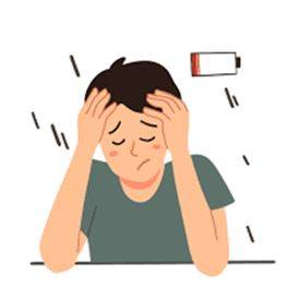 Fatigue - Extreme tiredness.