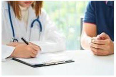 Diagnosed - Identify the nature of (an illness or other problem) by examination of the symptoms.