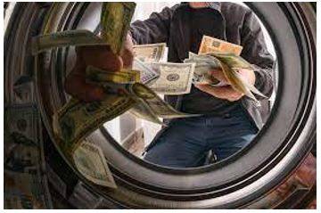 Laundering - Conceal the origins of (money obtained illegally).