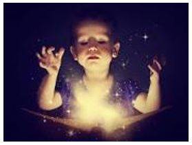 Invoked - Call on (a deity or spirit) in prayer, as a witness, or for inspiration.