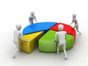 Allocate - The action or process of allocating or sharing out something.