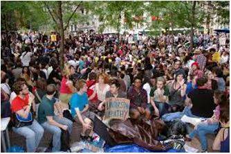 Occupied - Reside or have one's place of business in (a building).