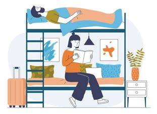 Accommodate - To provide someone with a place to stay or to fit in with the needs or wishes of others.