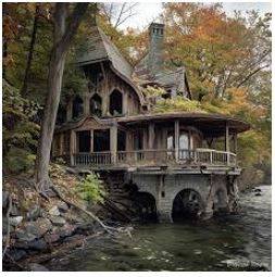 Abandoned - Left behind or deserted; no longer cared for or used.