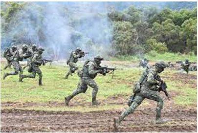 Invasion - An instance of invading a country or region with an armed force.