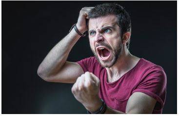 Furious - Full of anger or energy.