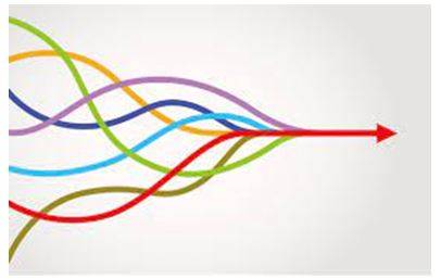 Consolidation - Make (something) physically stronger or more solid.