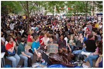 Occupying - Reside or have one's place of business in (a building).