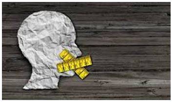 Depriving - Prevent (a person or place) from having or using something.