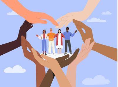 Solidarity - Agreement between and support for the members of a group, especially a political group