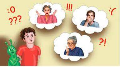 Expressed - To show something such as a feeling or an opinion by words or actions