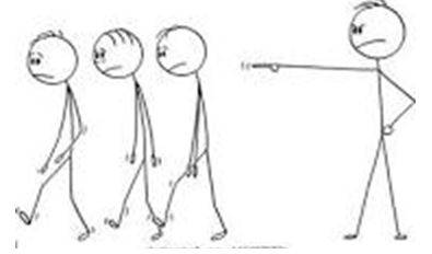 Expulsion - To force someone to leave a school, organization, or country.