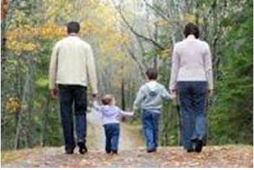 Accompanied - Go somewhere with (someone) as a companion or escort.