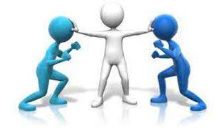 Resolving - Settle or find a solution to (a problem or contentious matter).